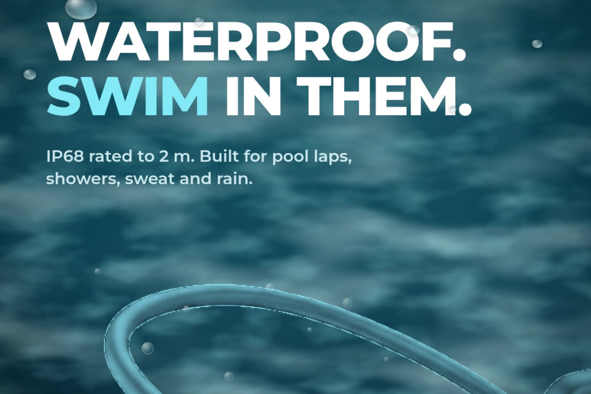 IP68 waterproof | Swim it, don't just sweat in it