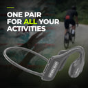 OpenEar Tempo — Waterproof Bone Conduction Headphones for Running & Swimming
